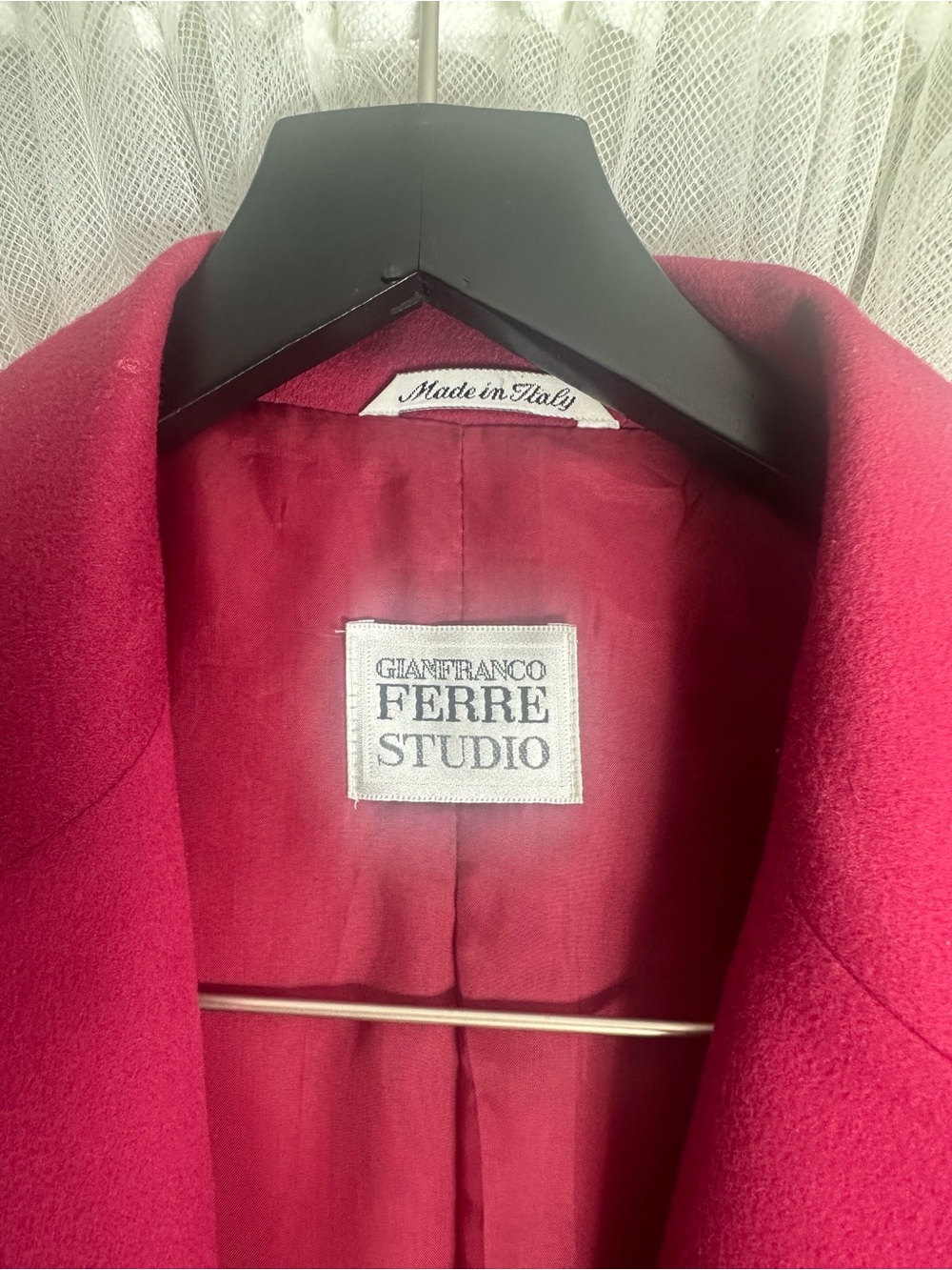 Gianfranco Ferre Belted Blazer Jacket - Picture 4 of 7